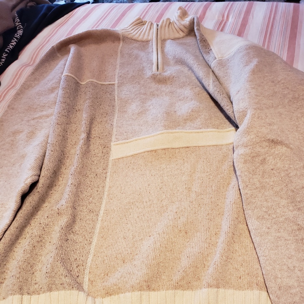 Cream sweater